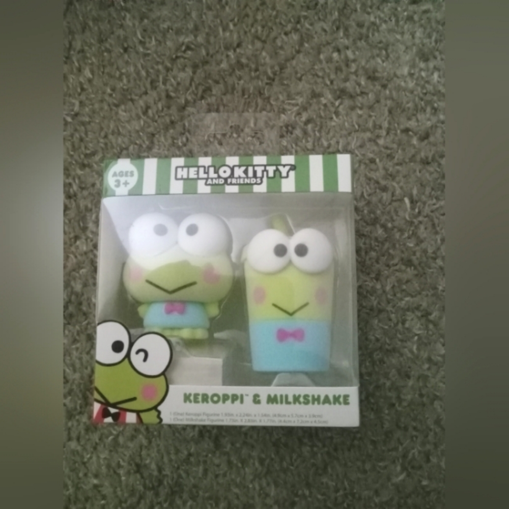 Keroppi/milkshake figurine Hellokitty and friends - Picture 2 of 5